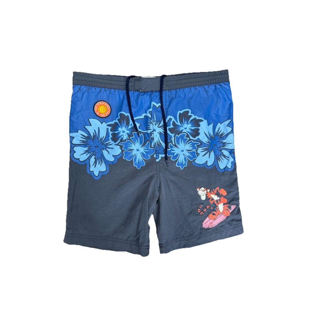 Disney Kids Winnie The Pooh -  Tigger Swim Trunks Boys M/L GUC Beach 2000s